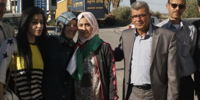 الإفراج عن الطفلة الأسيرة نوران بلبول

